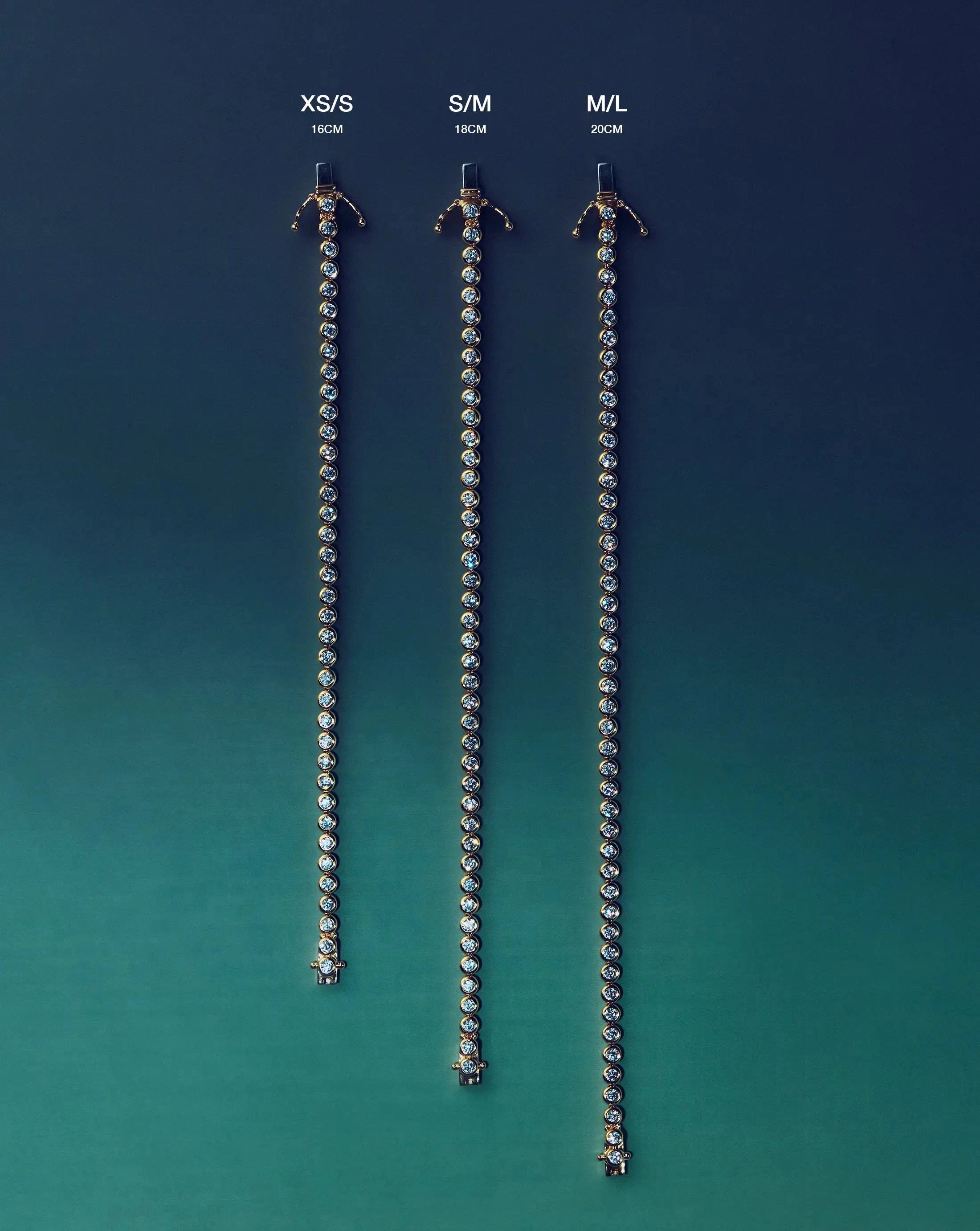 Tennis Round Bracelet | 18k Gold Vermeil/Emerald Green Nano-crystal Bracelets Missoma 