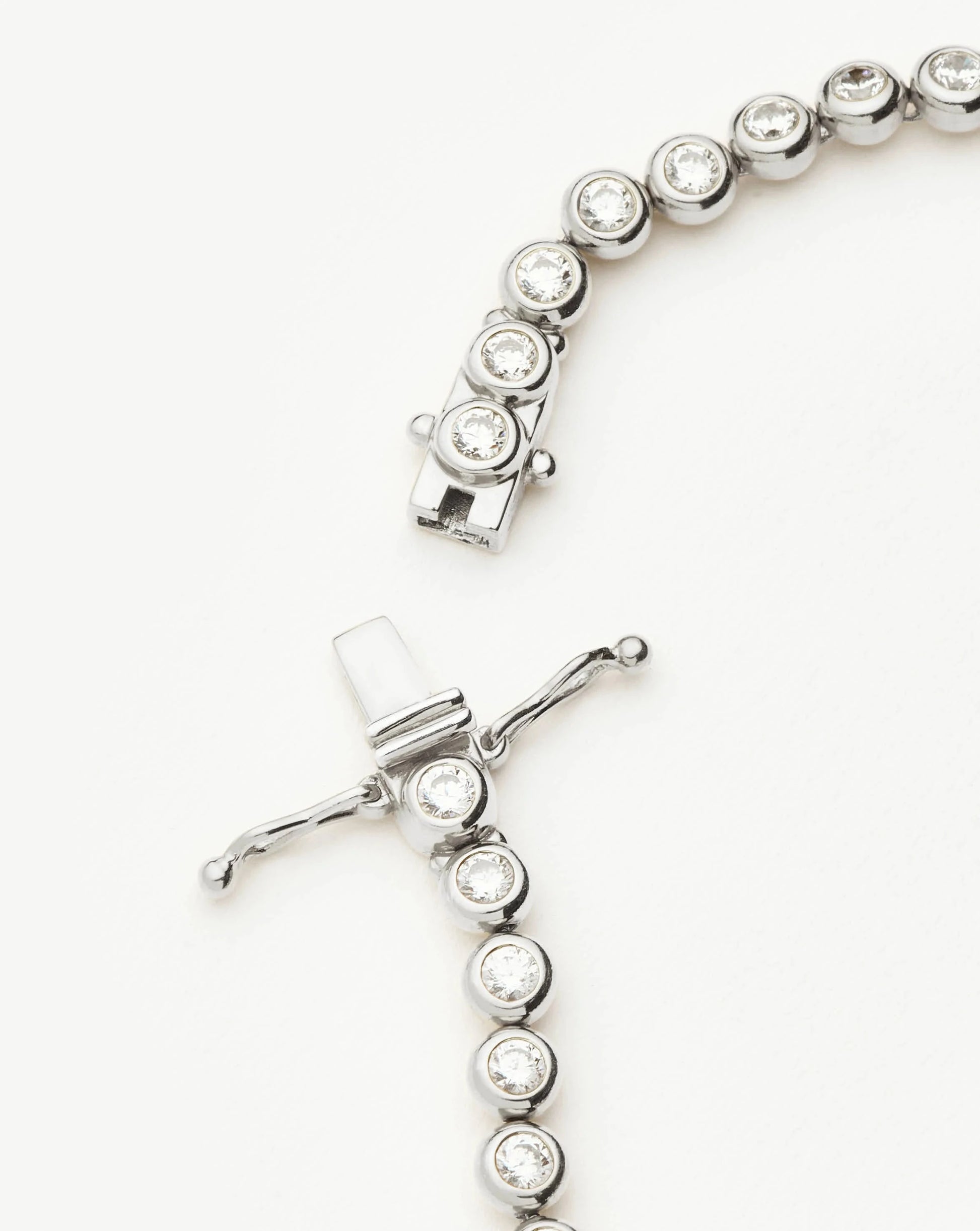 Tennis Round Bracelet | Sterling Silver Cubic Zirconia Bracelets Missoma 