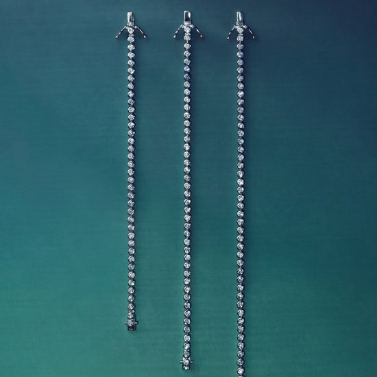 Tennis Round Bracelet | Sterling Silver Cubic Zirconia Bracelets Missoma 