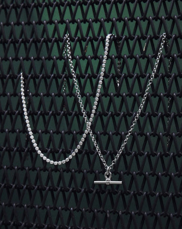 Tennis Round Necklace | Silver Plated/Cubic Zirconia Necklaces Missoma 
