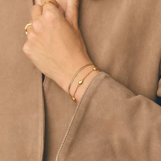 The Add Some Shine Bracelet Set | 18k Gold Plated Bracelet Sets Missoma 
