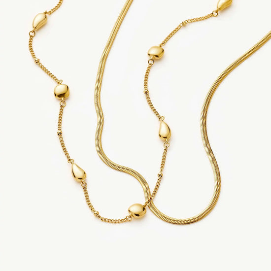 The Add Some Shine Necklace Set | 18k Gold Plated Necklace Sets Missoma 