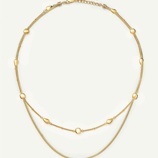 The Add Some Shine Necklace Set | 18k Gold Plated Necklace Sets Missoma 