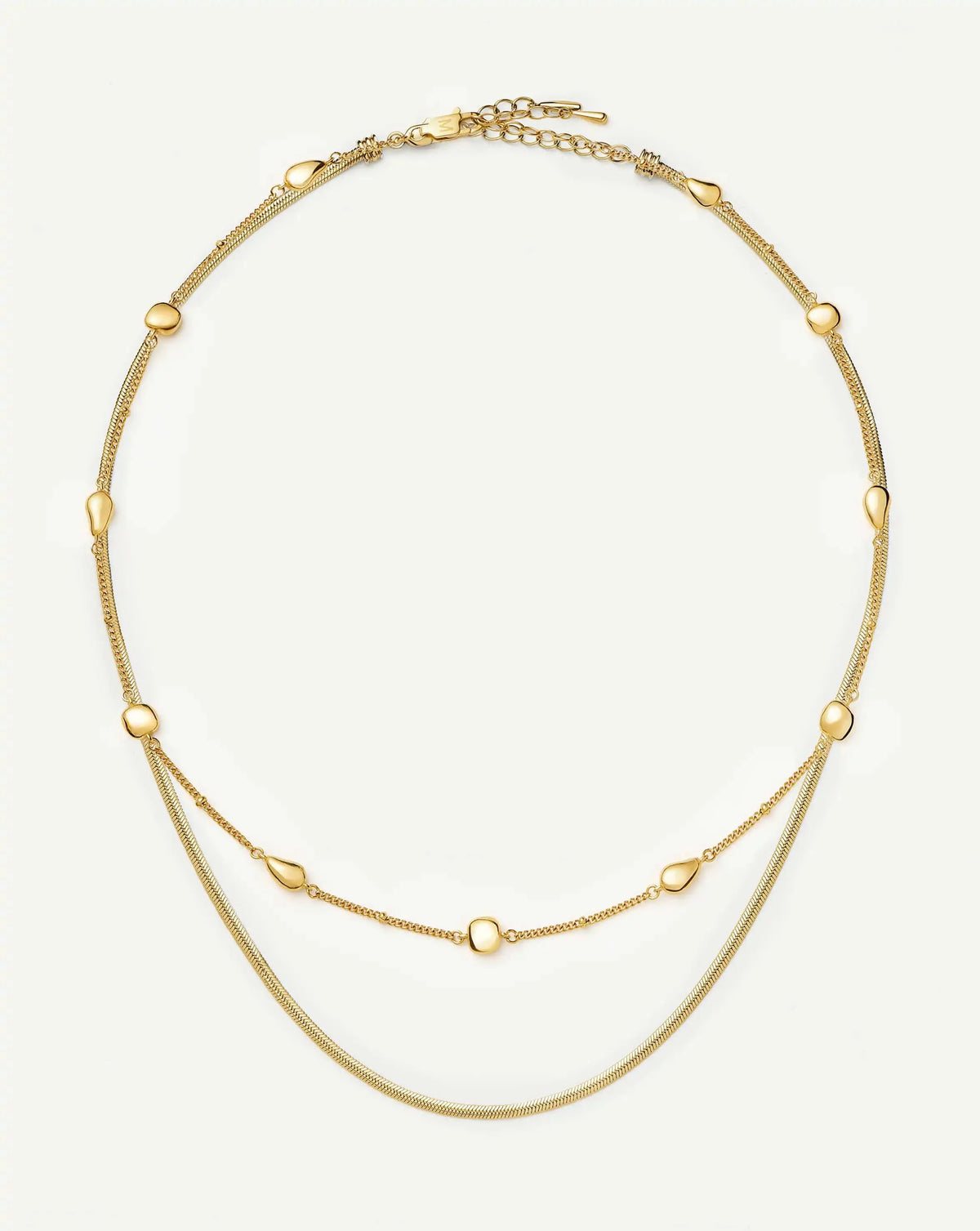 The Add Some Shine Necklace Set | 18k Gold Plated Necklace Sets Missoma 