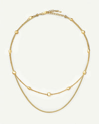 The Add Some Shine Necklace Set | 18k Gold Plated Necklace Sets Missoma 