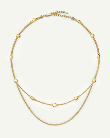 The Add Some Shine Necklace Set | 18k Gold Plated Necklace Sets Missoma 