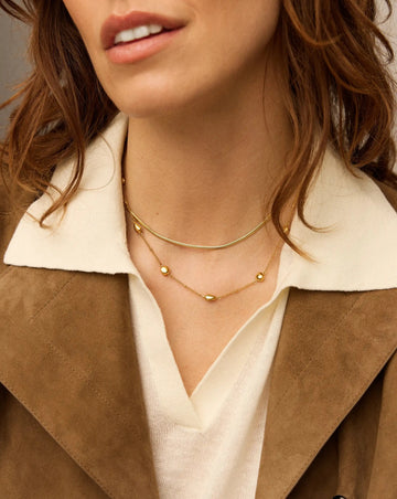 The Add Some Shine Necklace Set | 18k Gold Plated Necklace Sets Missoma 