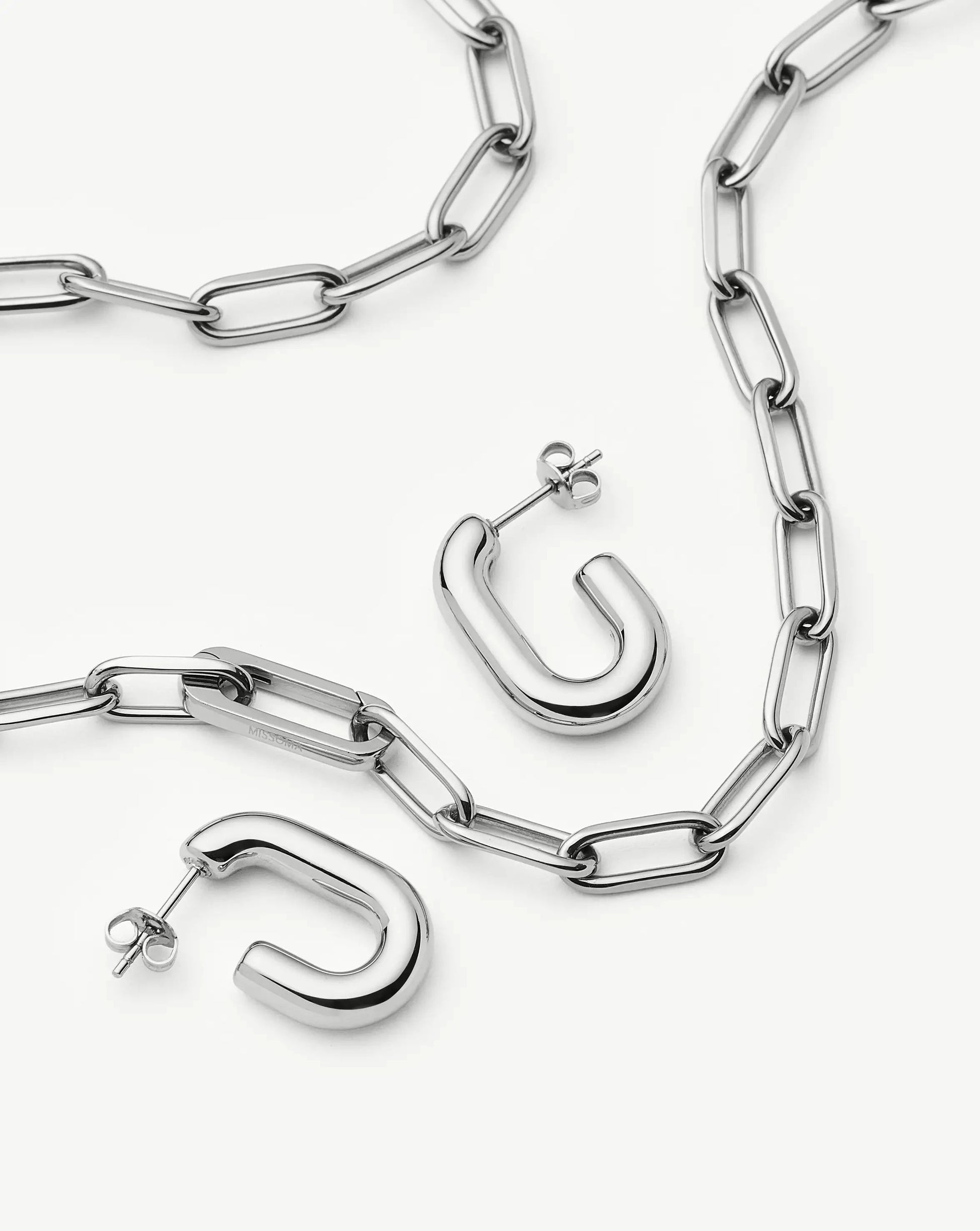 The Better Together Set | Platinum Plated Earrings Missoma 