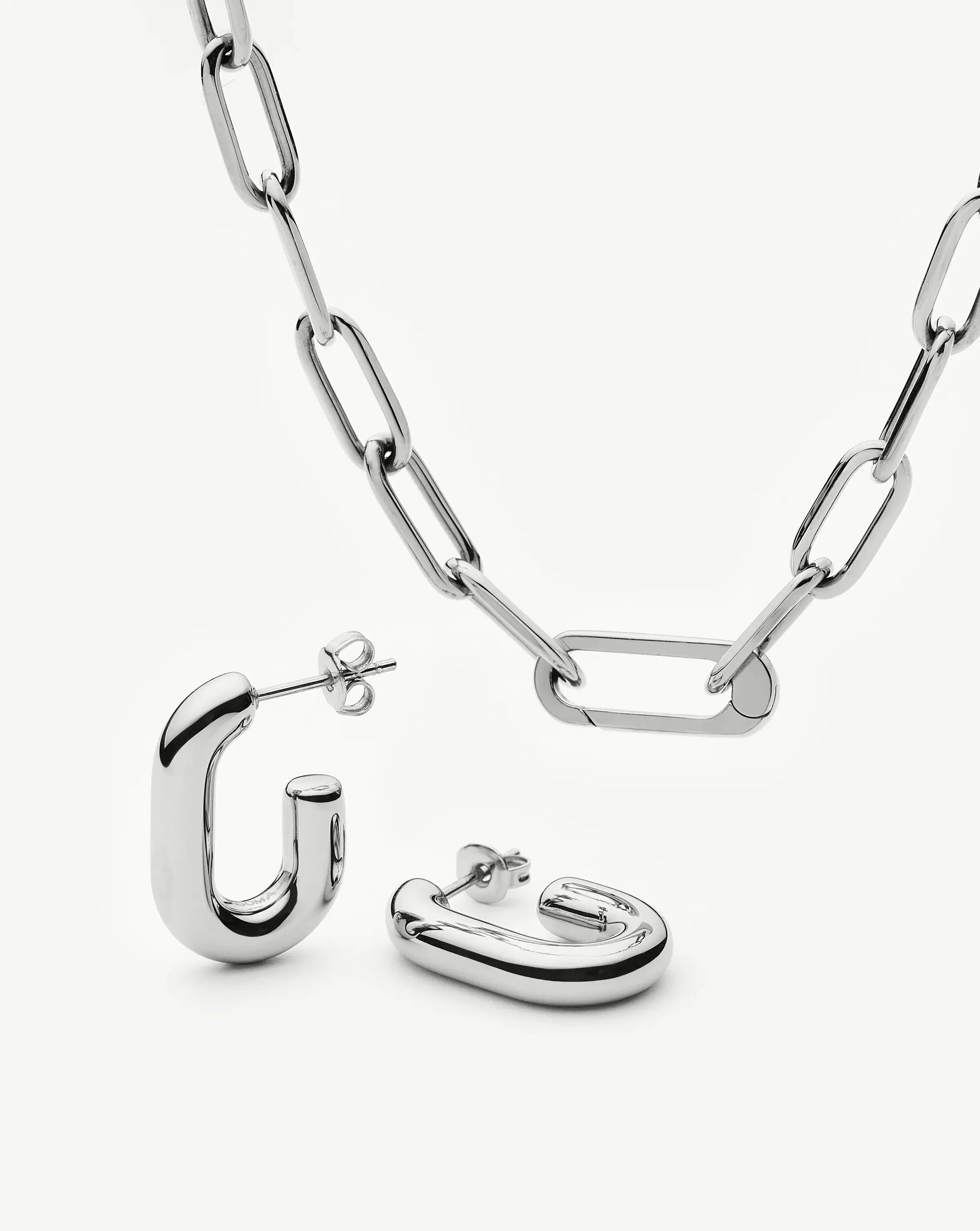 The Better Together Set | Platinum Plated Earrings Missoma 