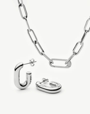 The Better Together Set | Platinum Plated Earrings Missoma 
