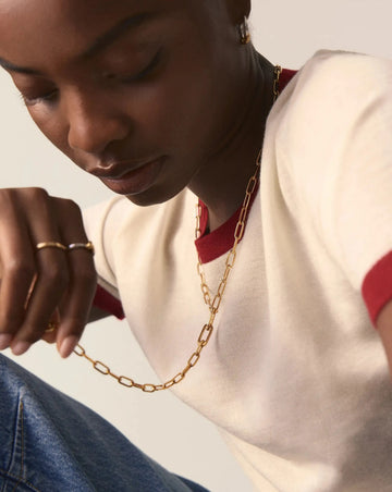 The Chunky Chain Set | 18k Gold Plated Necklace Sets Missoma 