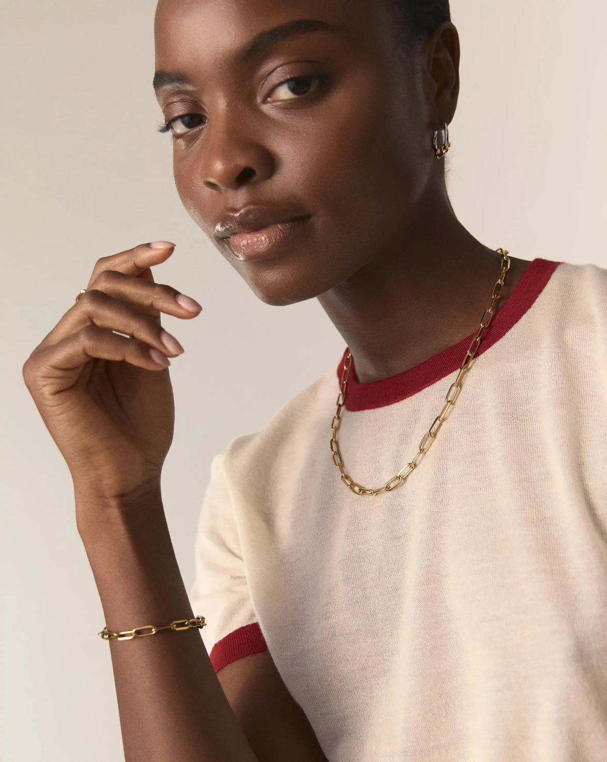 The Chunky Chain Set | 18k Gold Plated Necklace Sets Missoma 