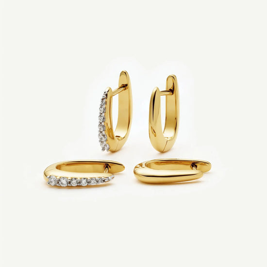 The Daily Huggie Set Earring Sets Missoma 
