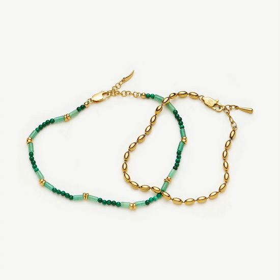 The Destination Bracelet Set | 18k Gold plated Bracelets Missoma 