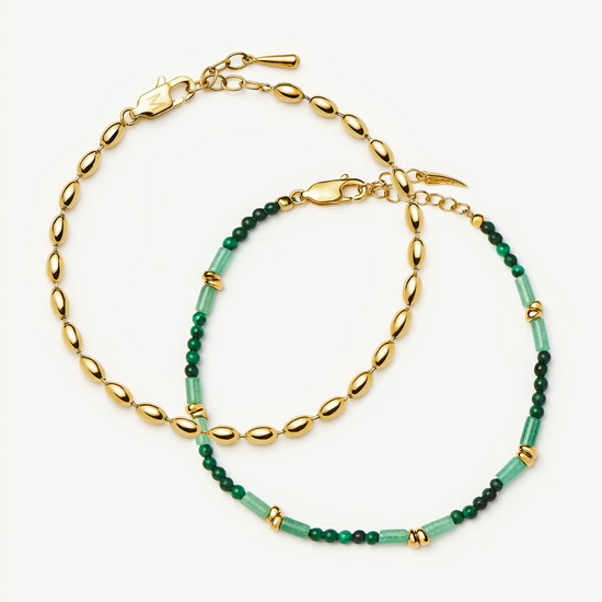 The Destination Bracelet Set | 18k Gold plated Bracelets Missoma 