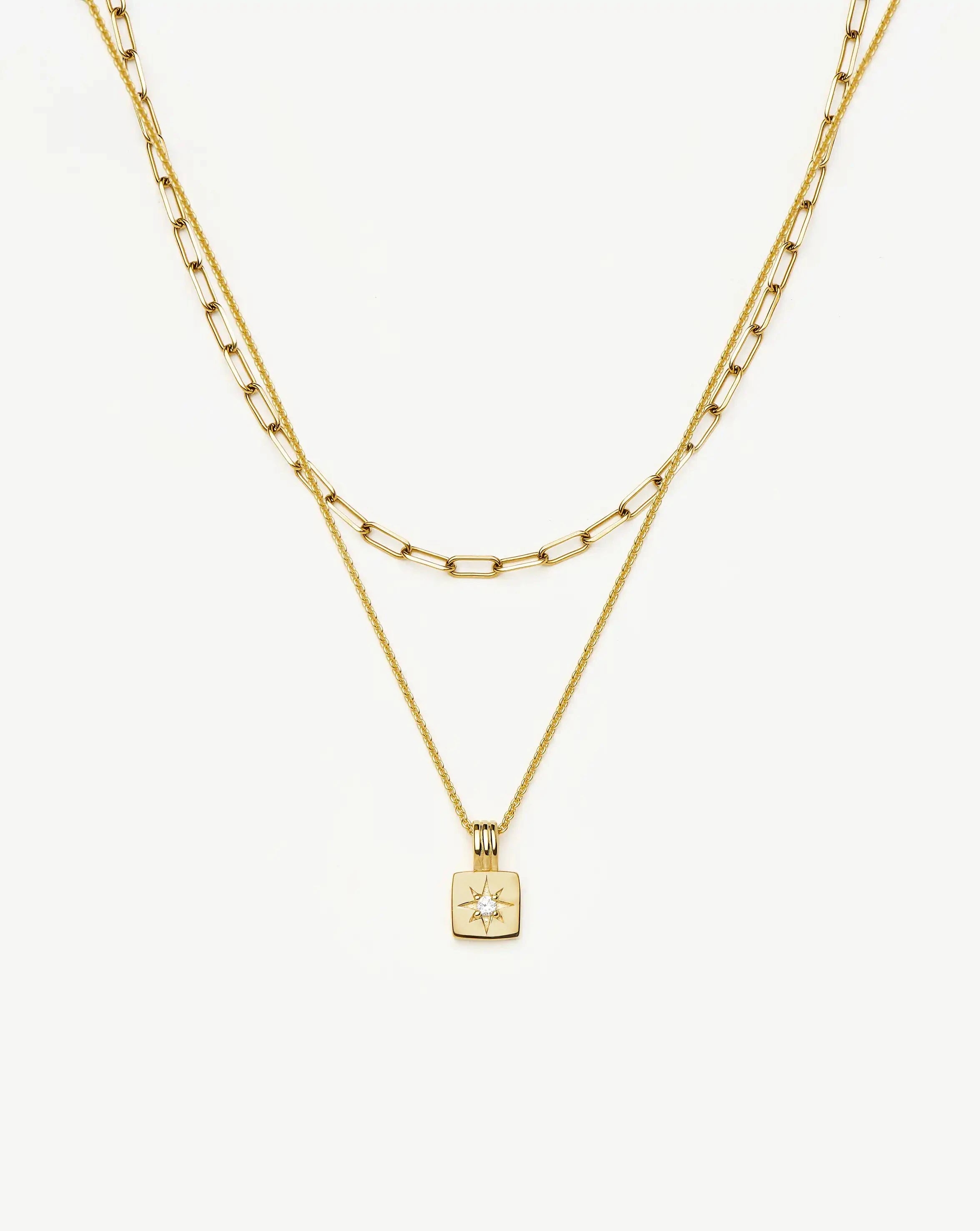 The Effortless Necklace Set | 18k Gold Plated Necklaces Missoma 