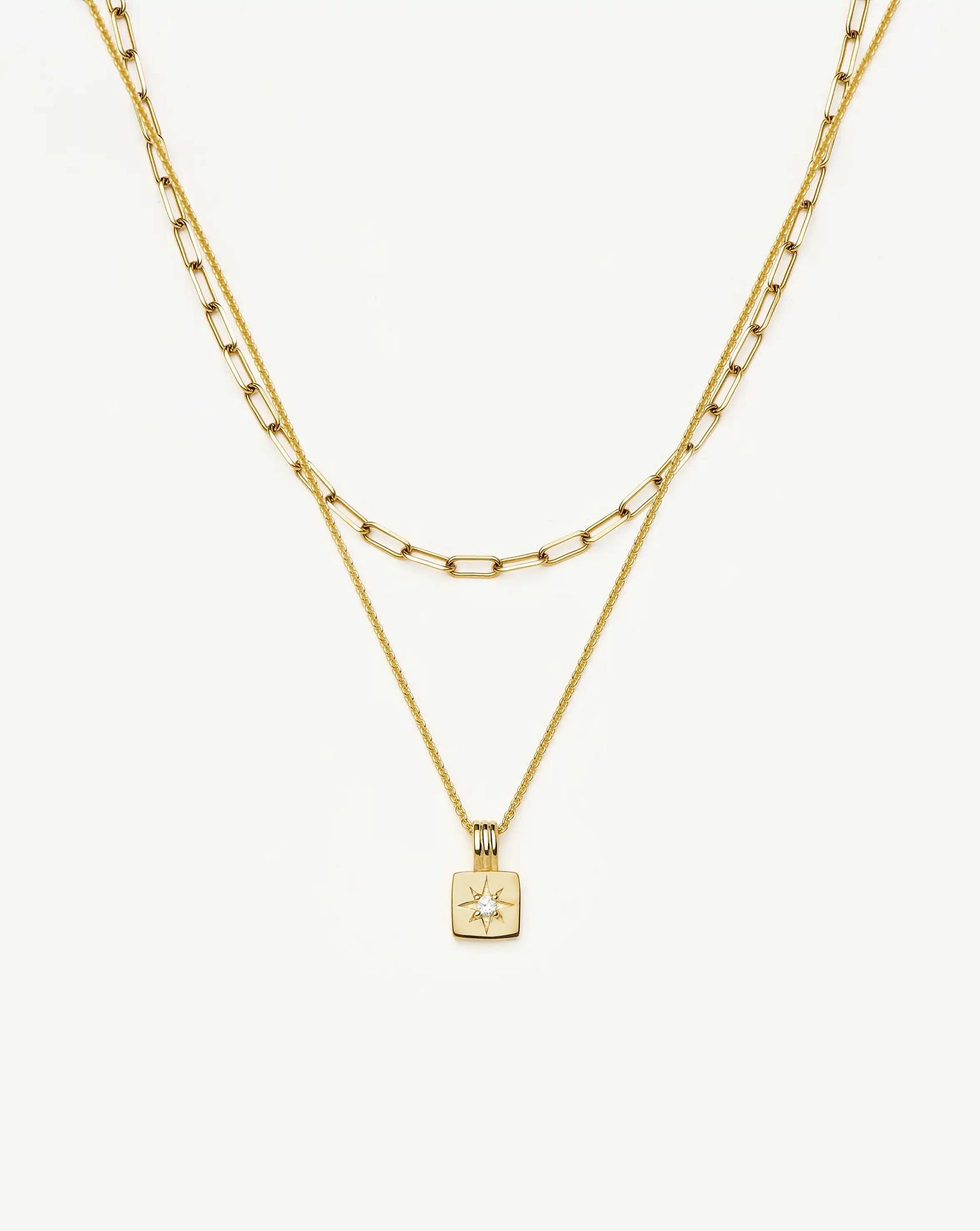 The Effortless Necklace Set | 18k Gold Plated Necklaces Missoma 