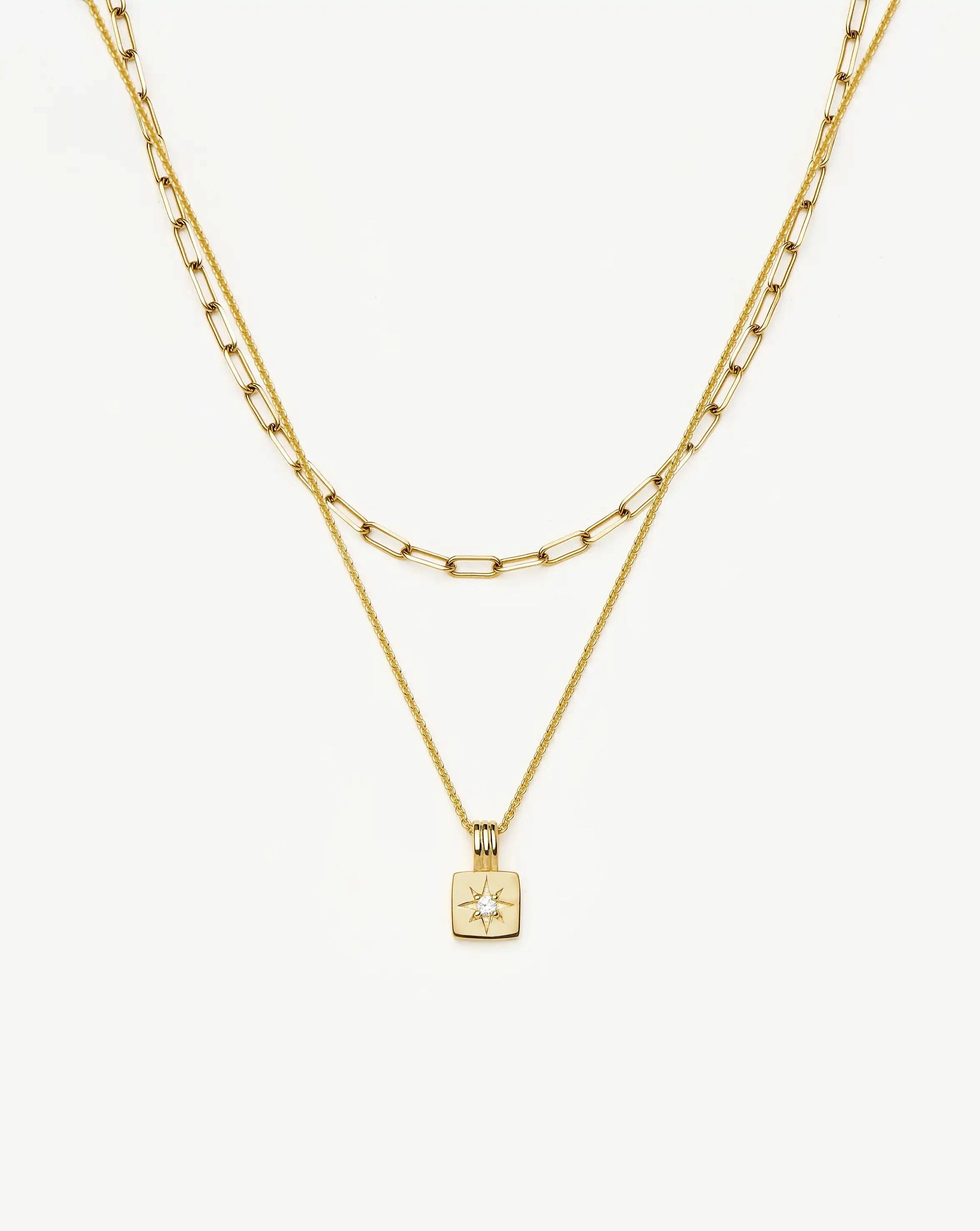 The Effortless Necklace Set | 18k Gold Plated Necklaces Missoma 