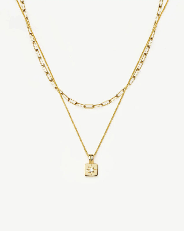 The Effortless Necklace Set | 18k Gold Plated