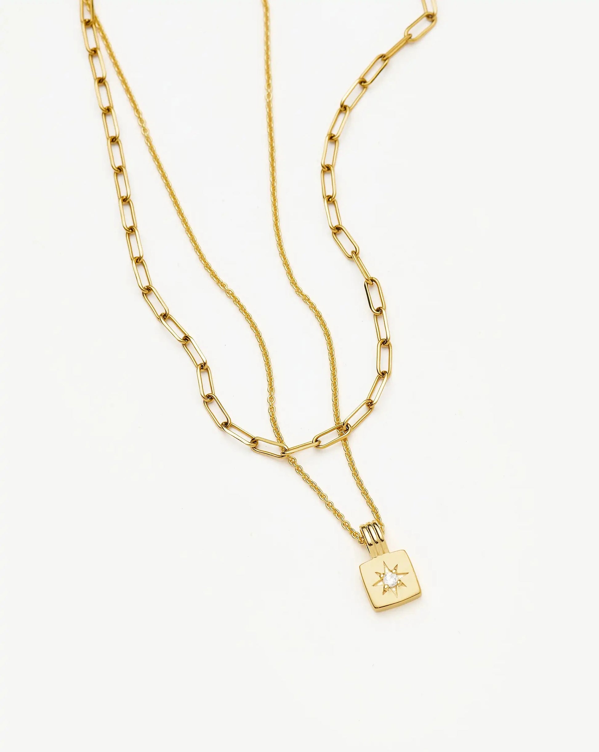 The Effortless Necklace Set | 18k Gold Plated Necklaces Missoma 