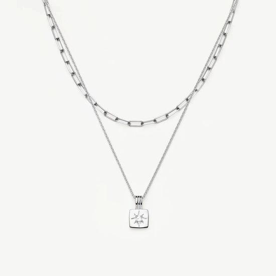 The Effortless Necklace Set | Platinum Plated Necklaces Missoma 