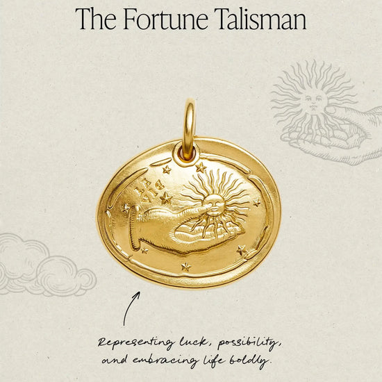 The Fortune Talisman Pendant | 18k Gold Plated Pendants Missoma 
