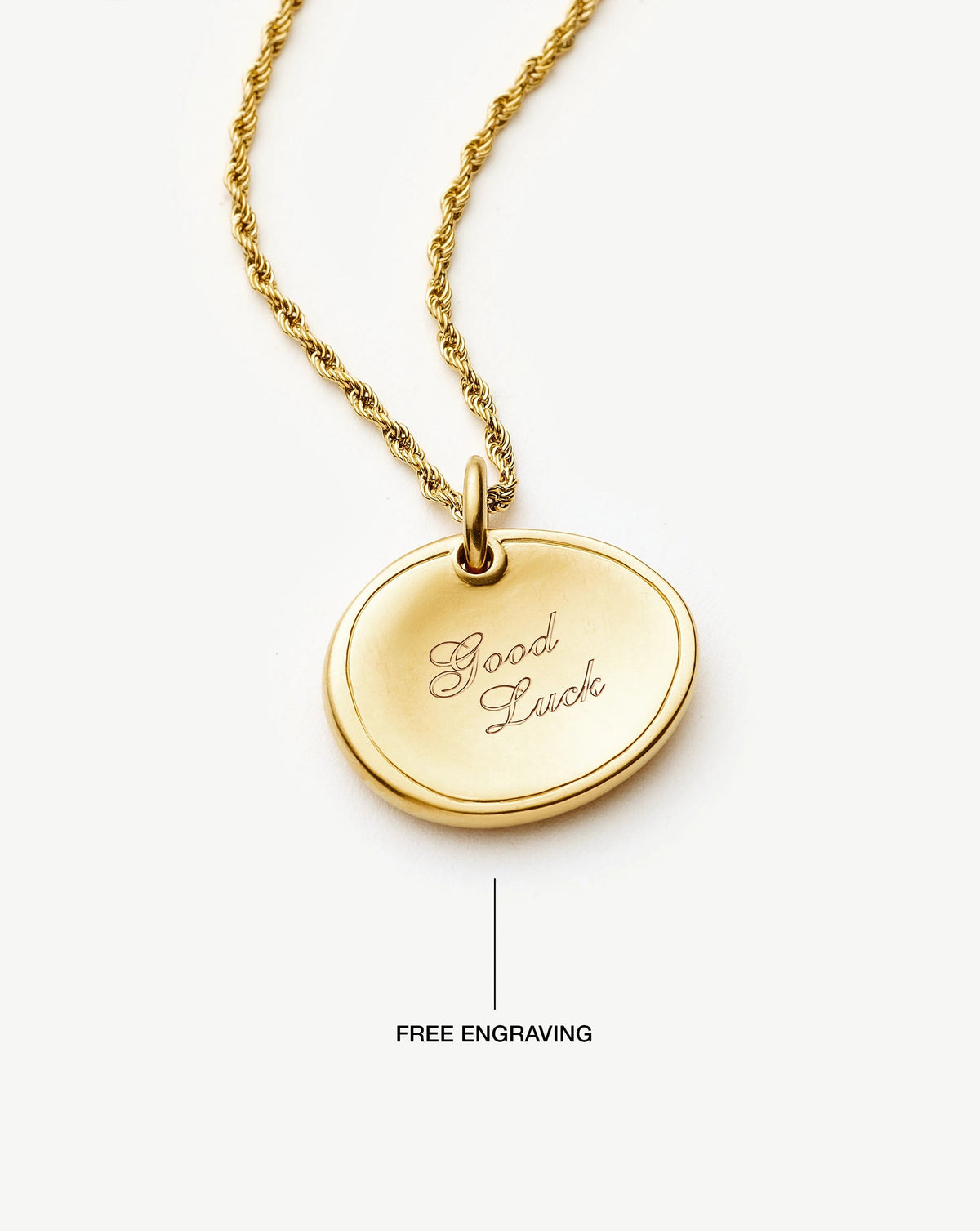 The Fortune Talisman Pendant | 18k Gold Plated Pendants Missoma 