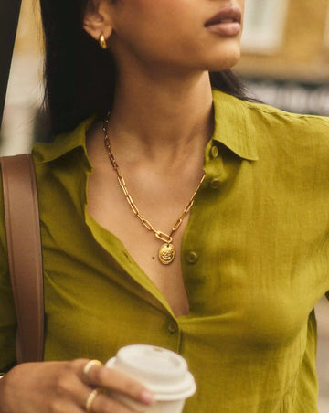 The Friendship Talisman Pendant | 18k Gold Plated Pendants Missoma 