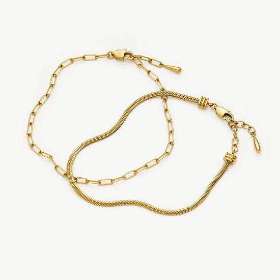 The Go-To Bracelet Set | 18k Gold Plated Bracelets Missoma 