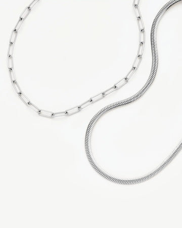The Go-To Bracelet Set | Platinum Plated Bracelets Missoma 