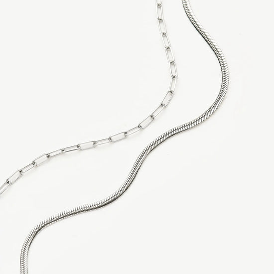 The Go-To Necklace Set | Platinum Plated Necklaces Missoma 