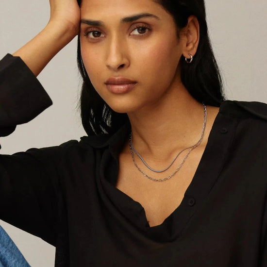 The Go-To Necklace Set | Platinum Plated Necklaces Missoma 
