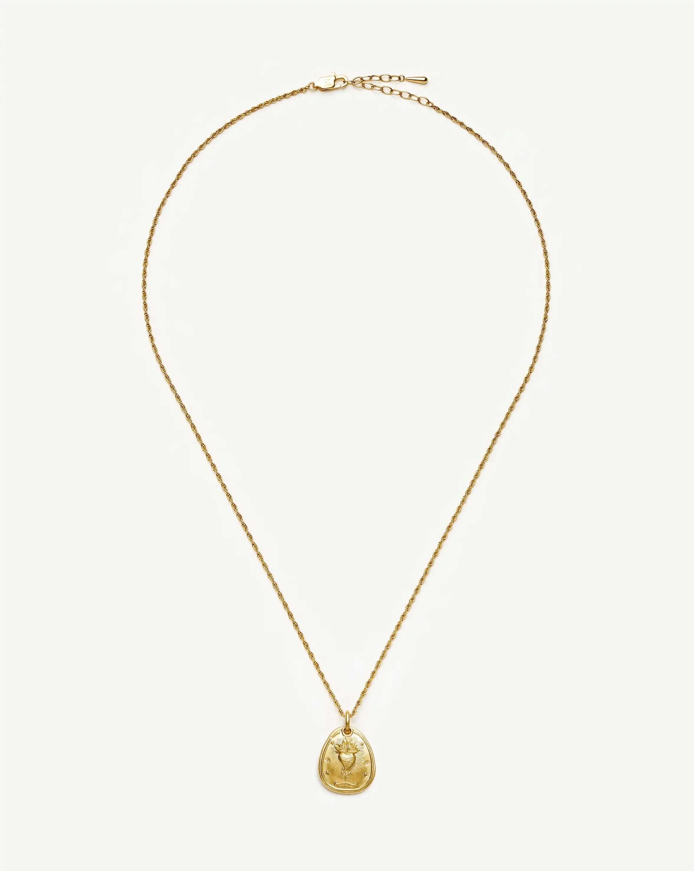 The Heart Talisman Necklace | 18k Gold Plated Necklaces Missoma 