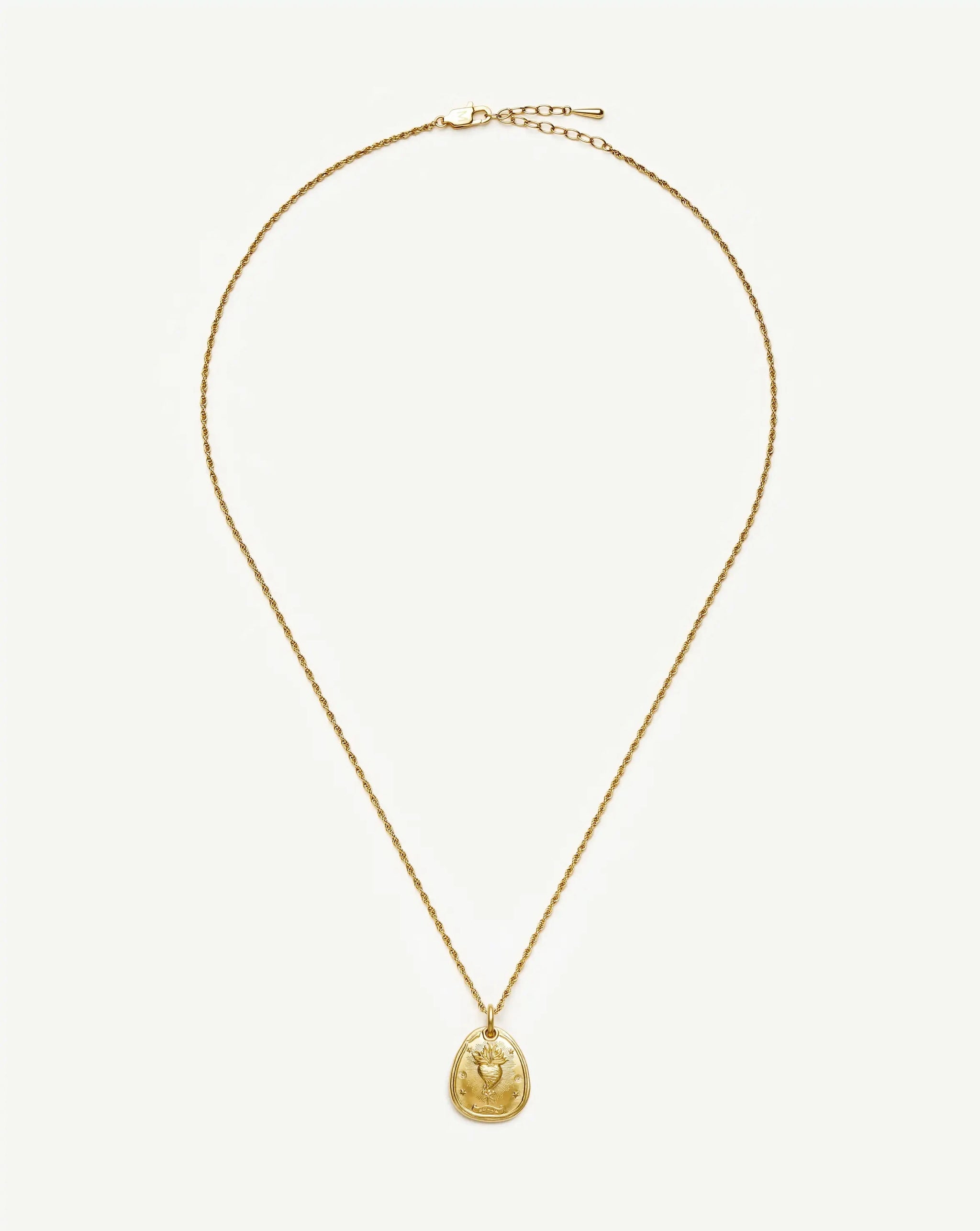 The Heart Talisman Necklace | 18k Gold Plated Necklaces Missoma 