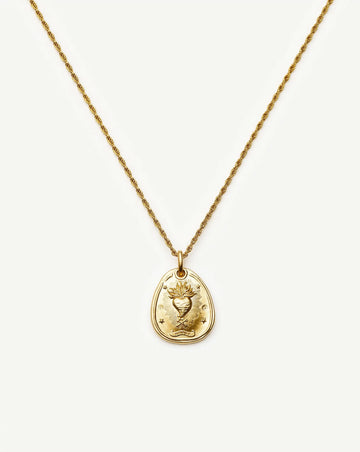 The Heart Talisman Necklace | 18k Gold Plated Necklaces Missoma 