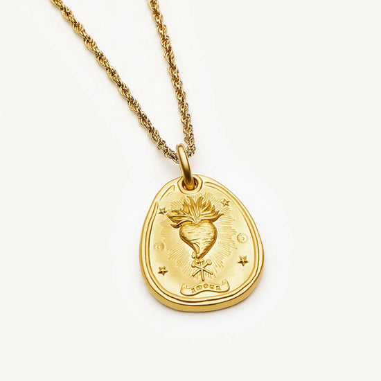 The Heart Talisman Necklace | 18k Gold Plated Necklaces Missoma 
