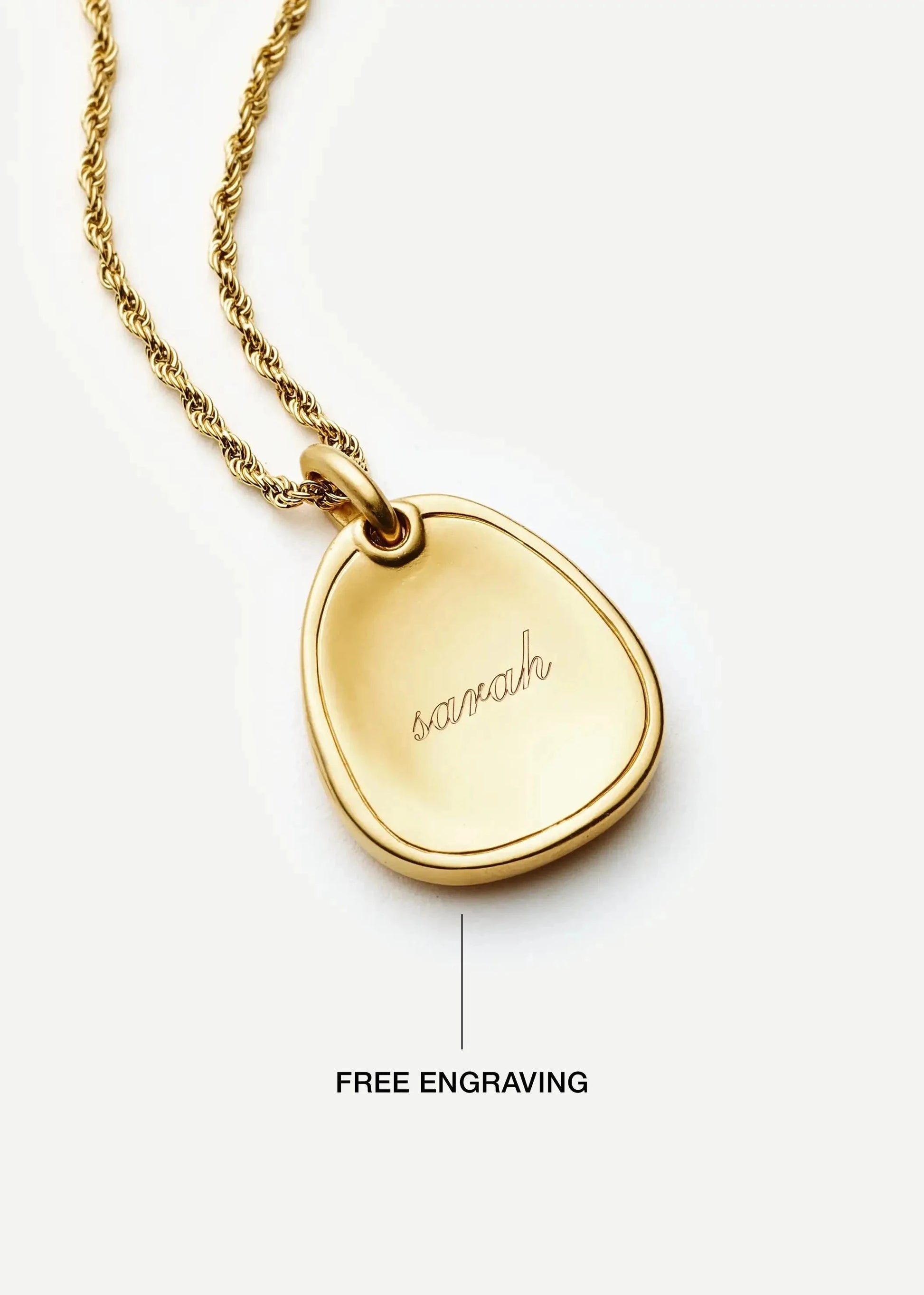 The Heart Talisman Pendant | 18k Gold Plated Pendants Missoma 