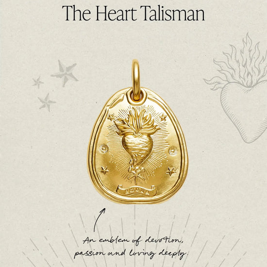 The Heart Talisman Pendant | 18k Gold Plated Pendants Missoma 
