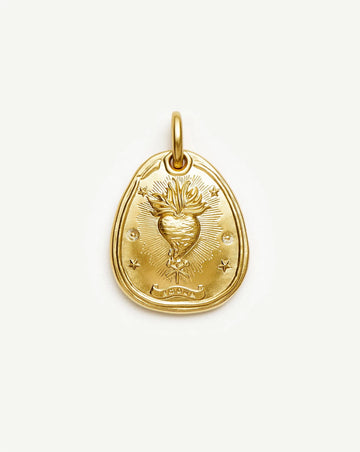 The Heart Talisman Pendant | 18k Gold Plated Pendants Missoma 