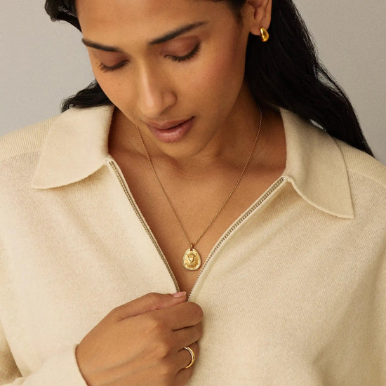 The Heart Talisman Pendant | 18k Gold Plated Pendants Missoma 
