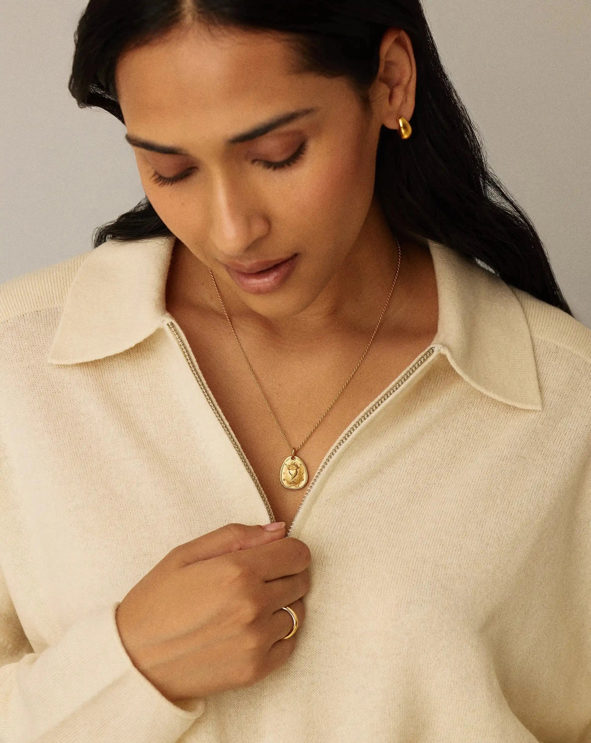 The Heart Talisman Pendant | 18k Gold Plated Pendants Missoma 