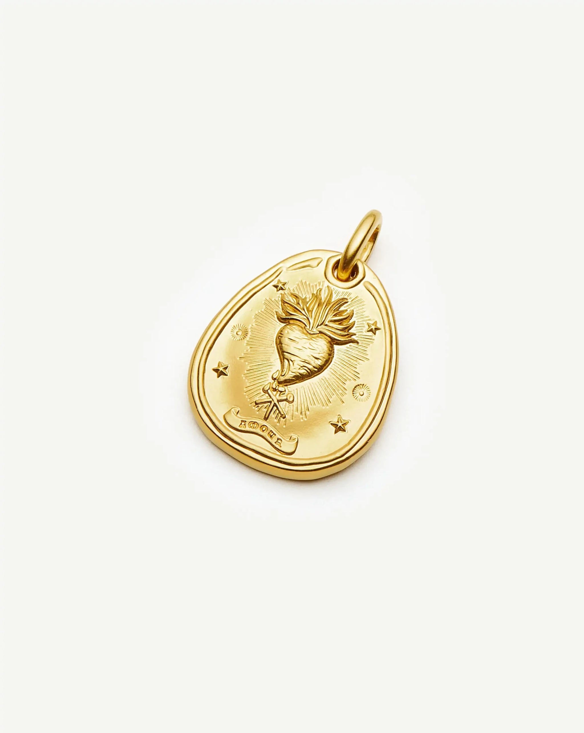 The Heart Talisman Pendant | 18k Gold Plated Pendants Missoma 