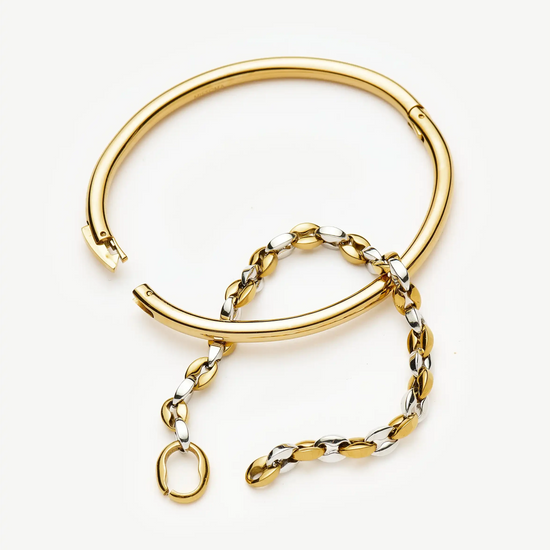 The Mix it Up Bracelet Set | Mixed Metal Bracelets Missoma 