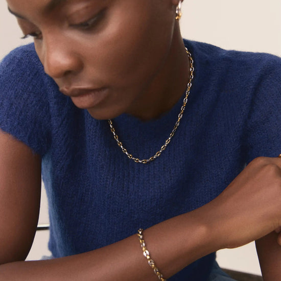 The Mixed Metal Chain Set | Mixed Metal Necklace Sets Missoma 