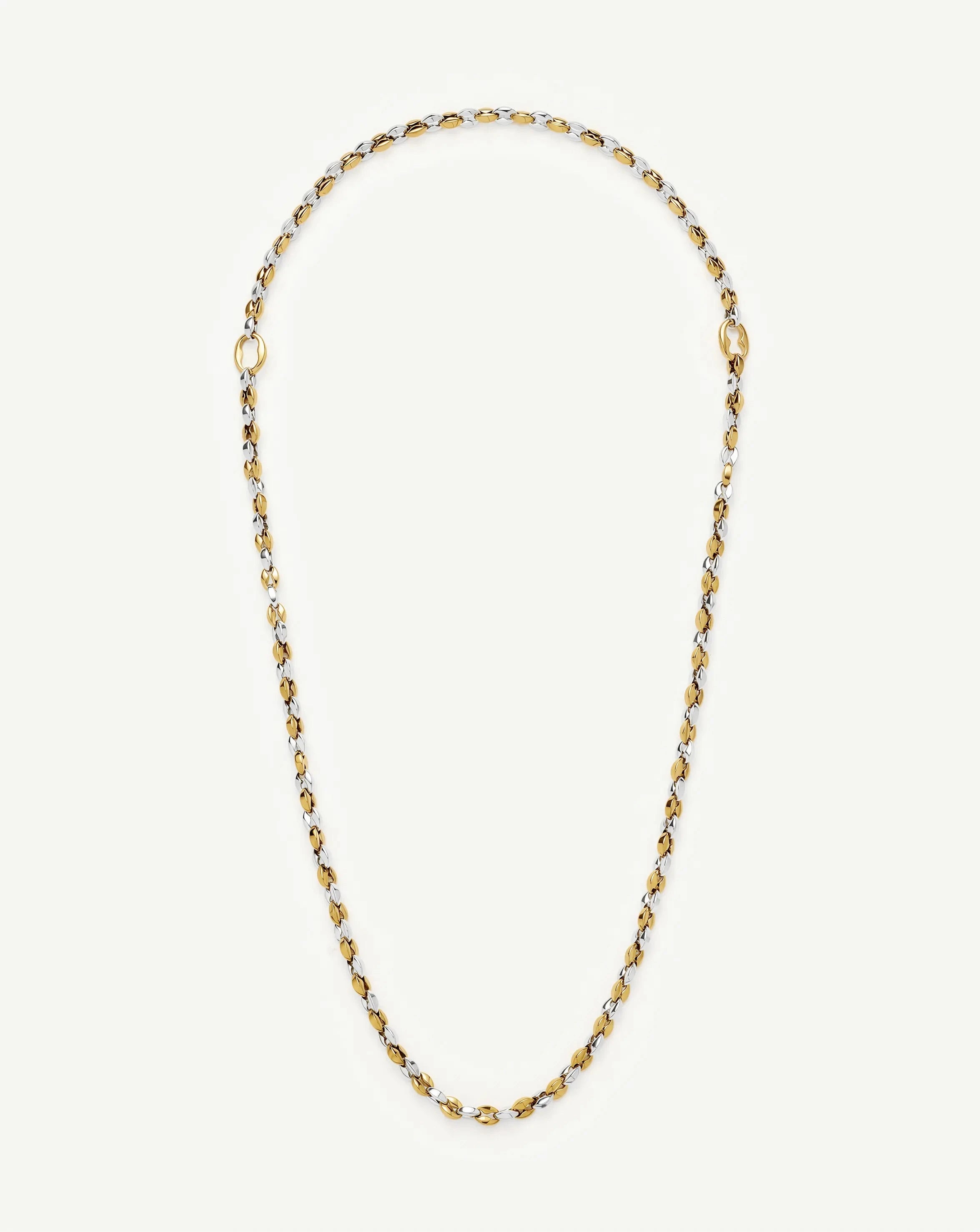 The Mixed Metal Chain Set | Mixed Metal Necklace Sets Missoma 