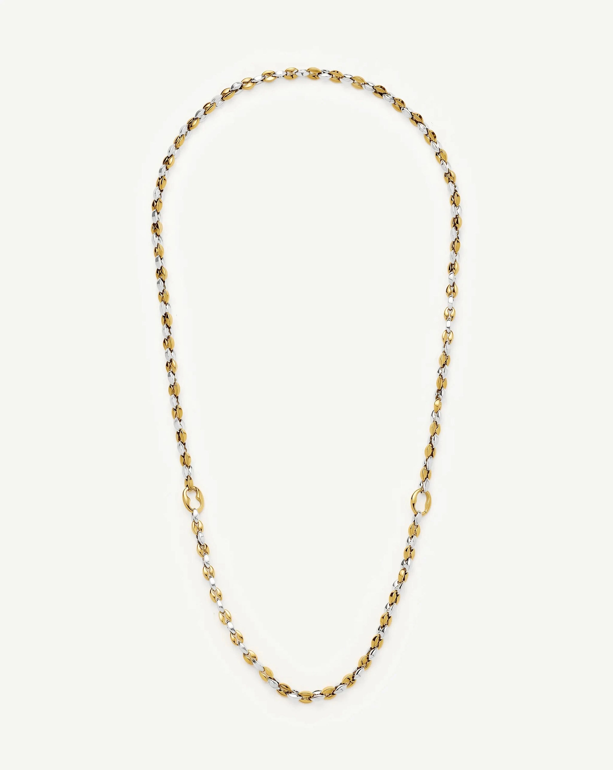The Mixed Metal Chain Set | Mixed Metal Necklace Sets Missoma 