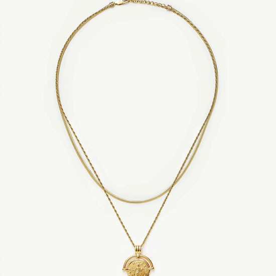 The Roman Arc Everyday Necklace Set | 18k Gold Plated Necklace Sets Missoma 