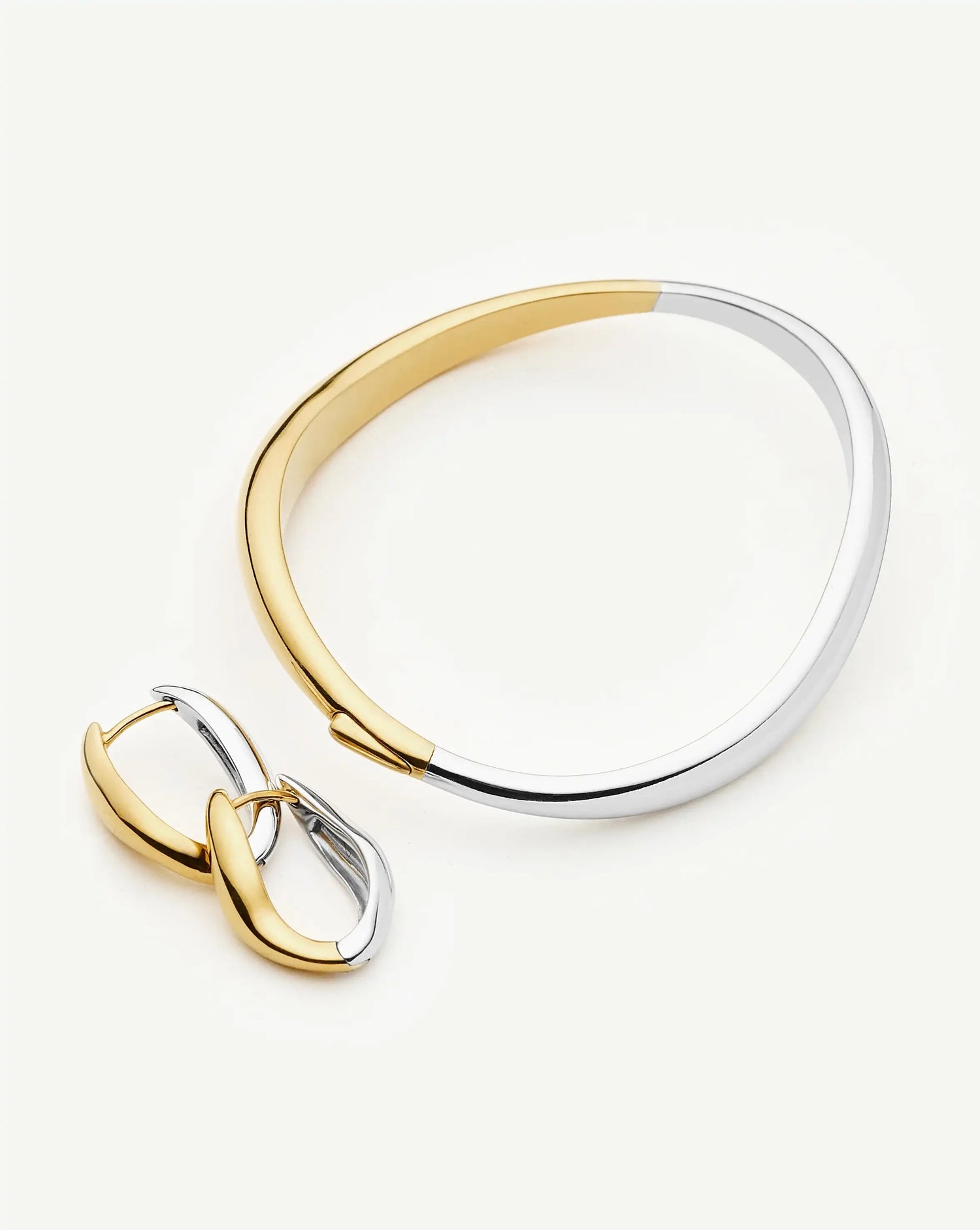 The Signature Mixed Metals Set | 18k Gold Plated, Brass Mixed jewelry Set Missoma 