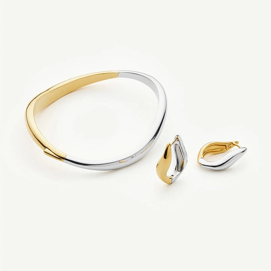 The Signature Mixed Metals Set | 18k Gold Plated, Brass Mixed jewelry Set Missoma 