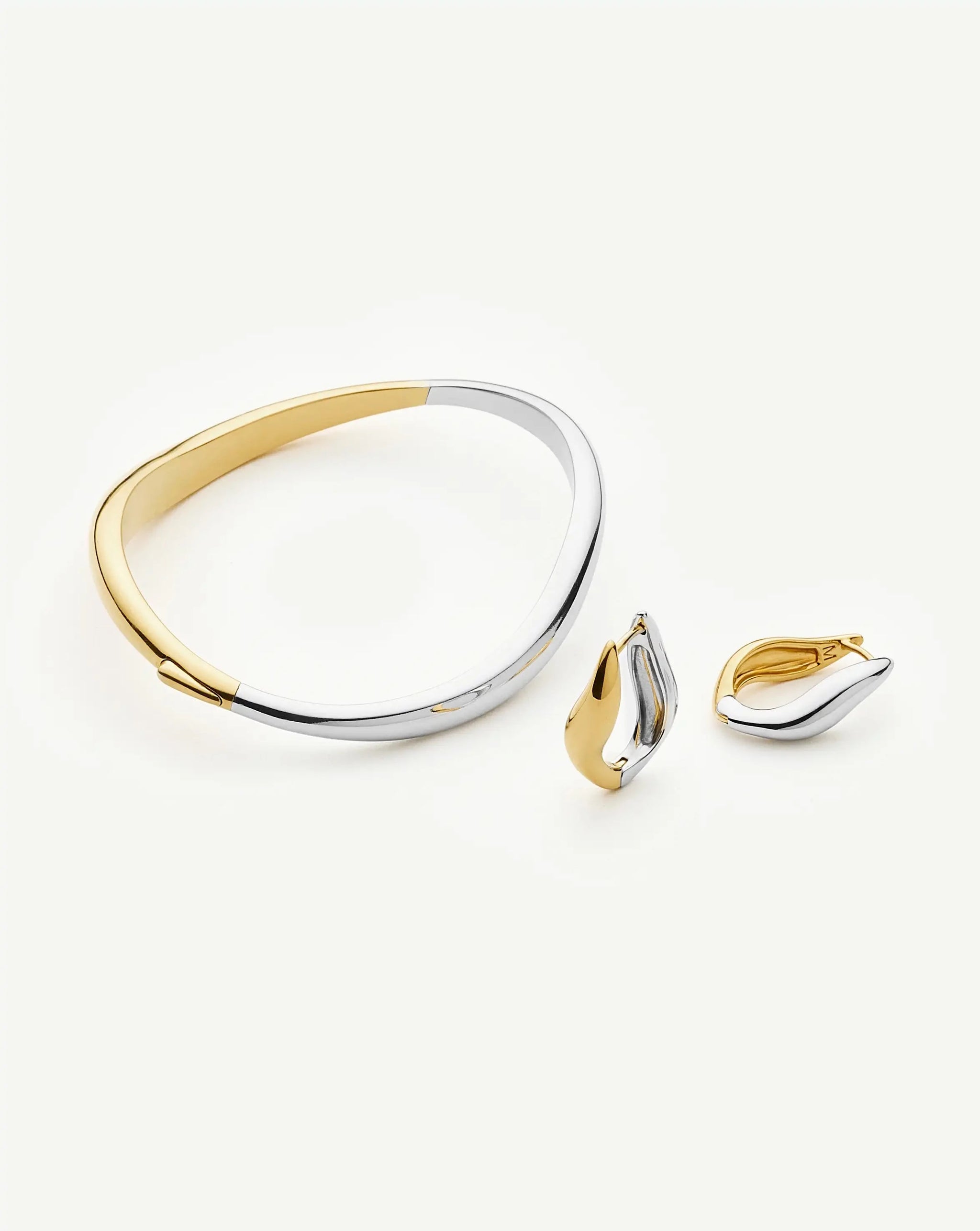 The Signature Mixed Metals Set | 18k Gold Plated, Brass Mixed jewelry Set Missoma 
